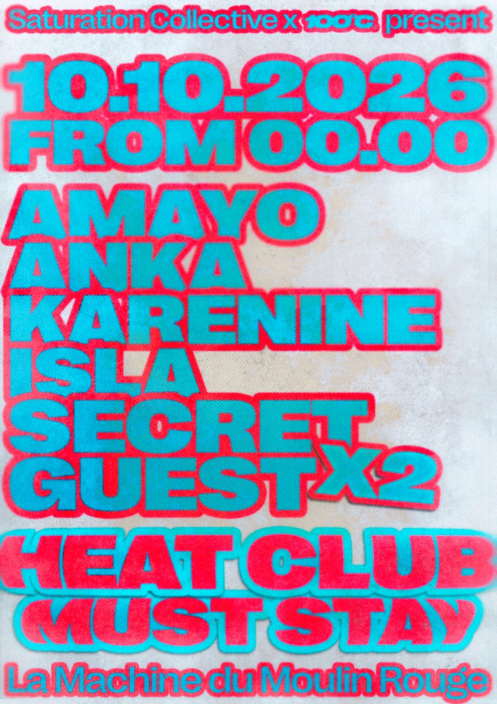 HEAT CLUB by Saturation Collective & 100°C