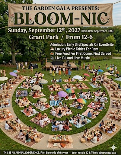 BLOOM-NIC  (The Outdoor Social Picnic )