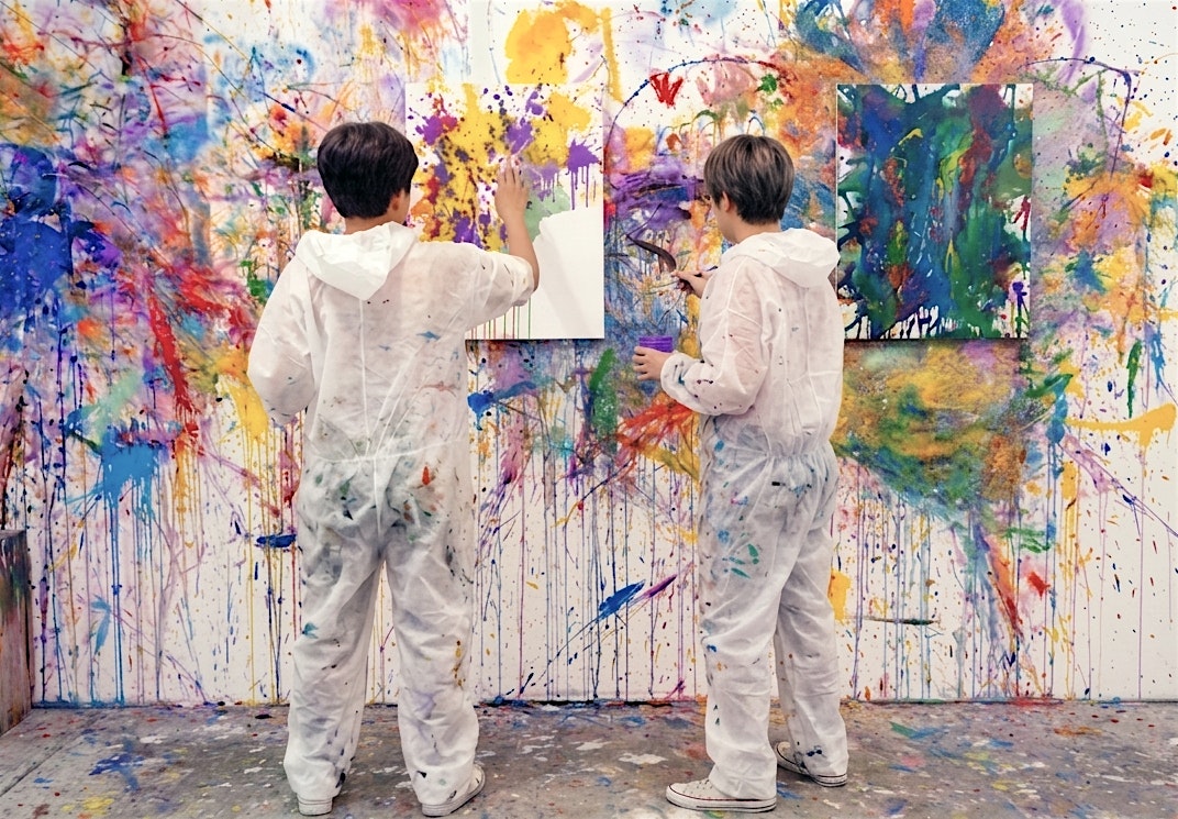 Splash Extreme Painting Bcn: Paint with Balloons, Water Guns, Boxing Gloves