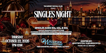 Singles Night: Halloween Masquerade at Waterside, | Ages 30s, 40s & 50s