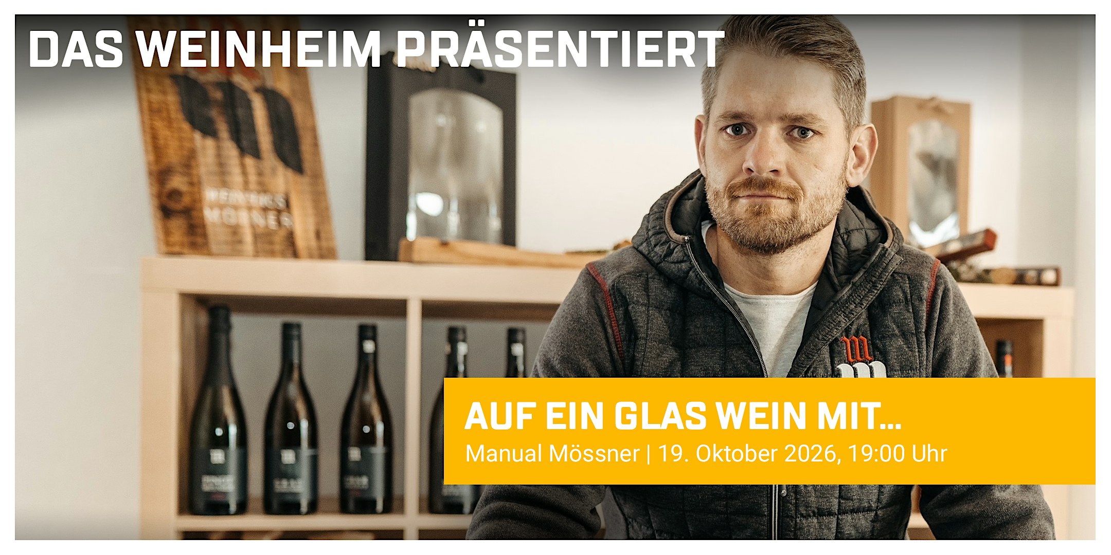 Auf ein Glas Wein mit Manuel Mößner, Baden/Kaiserstuhl