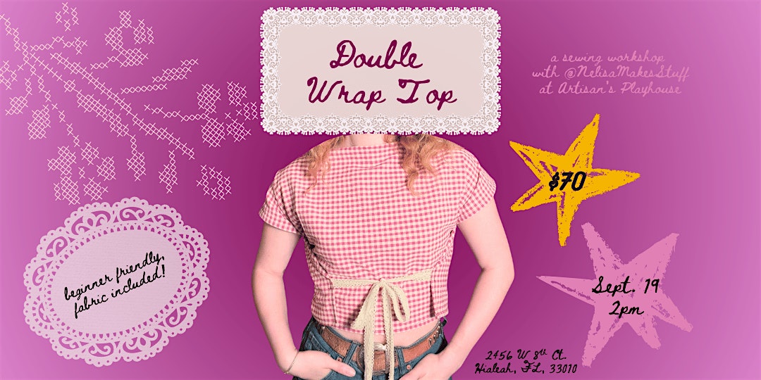 Double Wrap Top Sewing Workshop