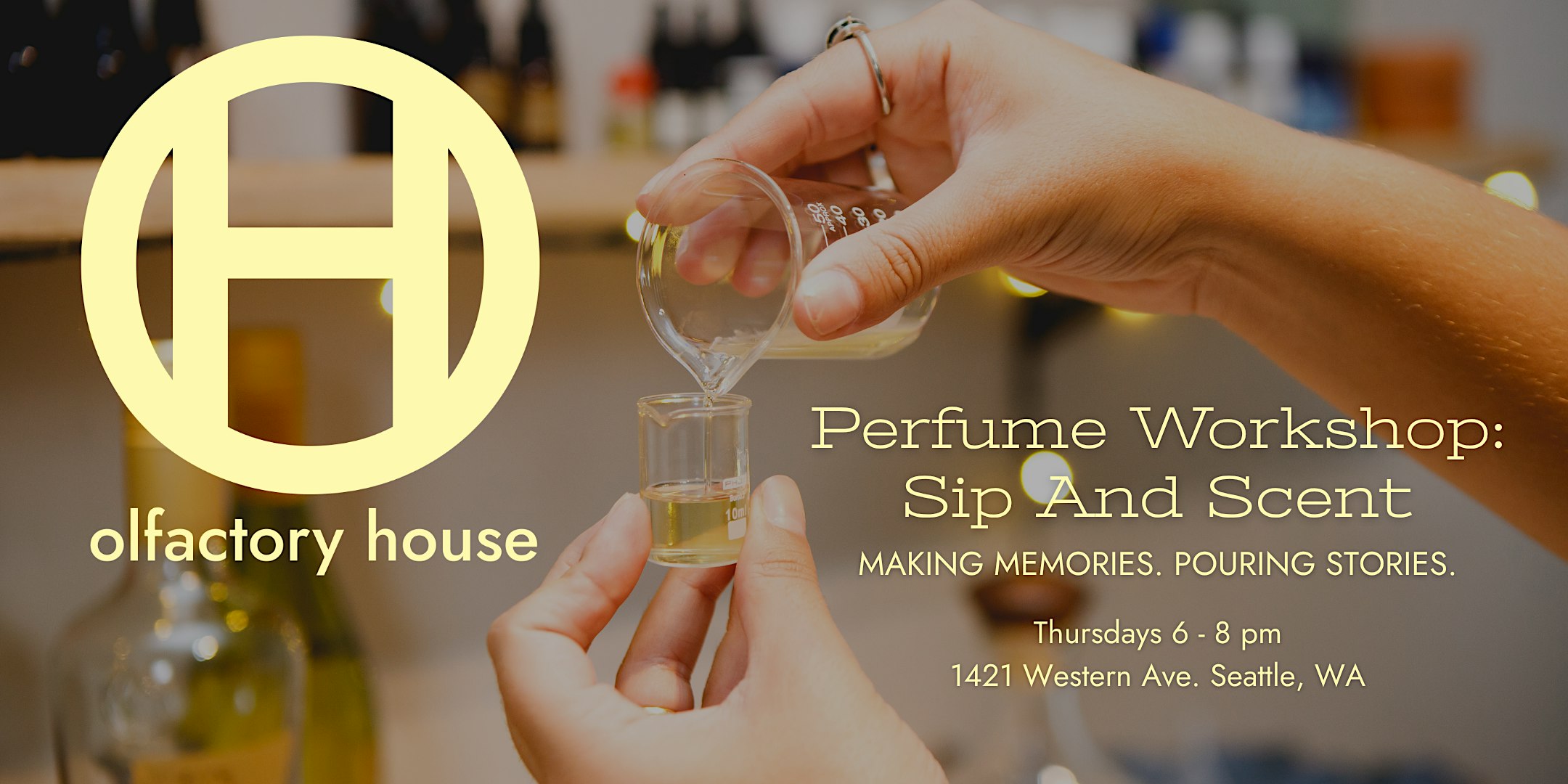 Perfume Workshop: Sip And Scent