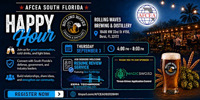 Monthly Member Happy Hour | AFCEA South Florida