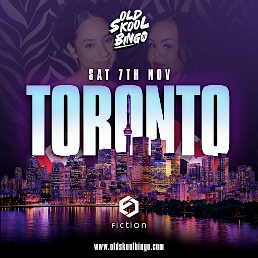 Old Skool Bingo Sat 7th November Toronto