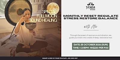 Special Full Moon Sound Healing