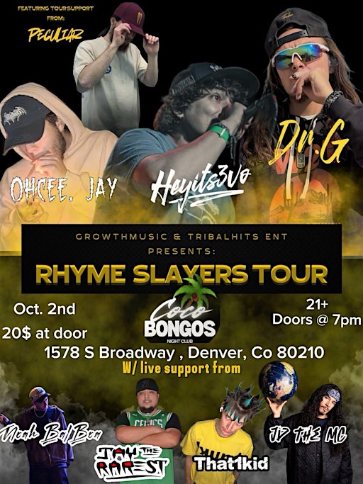 Rhyme Slayers Tour