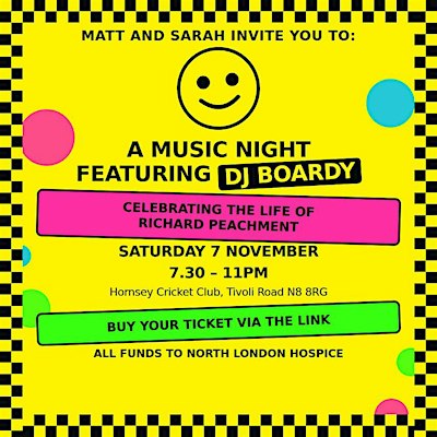 A MUSIC NIGHT CELEBRATING THE LIFE OF RICHARD PEACHMENT