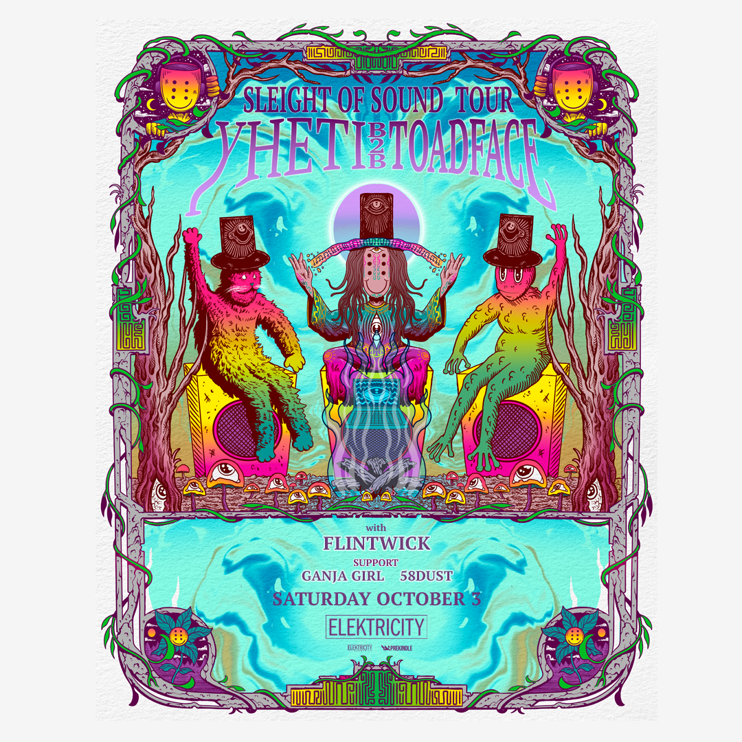 YHETI & TOADFACE: SLEIGHT OF SOUND TOUR