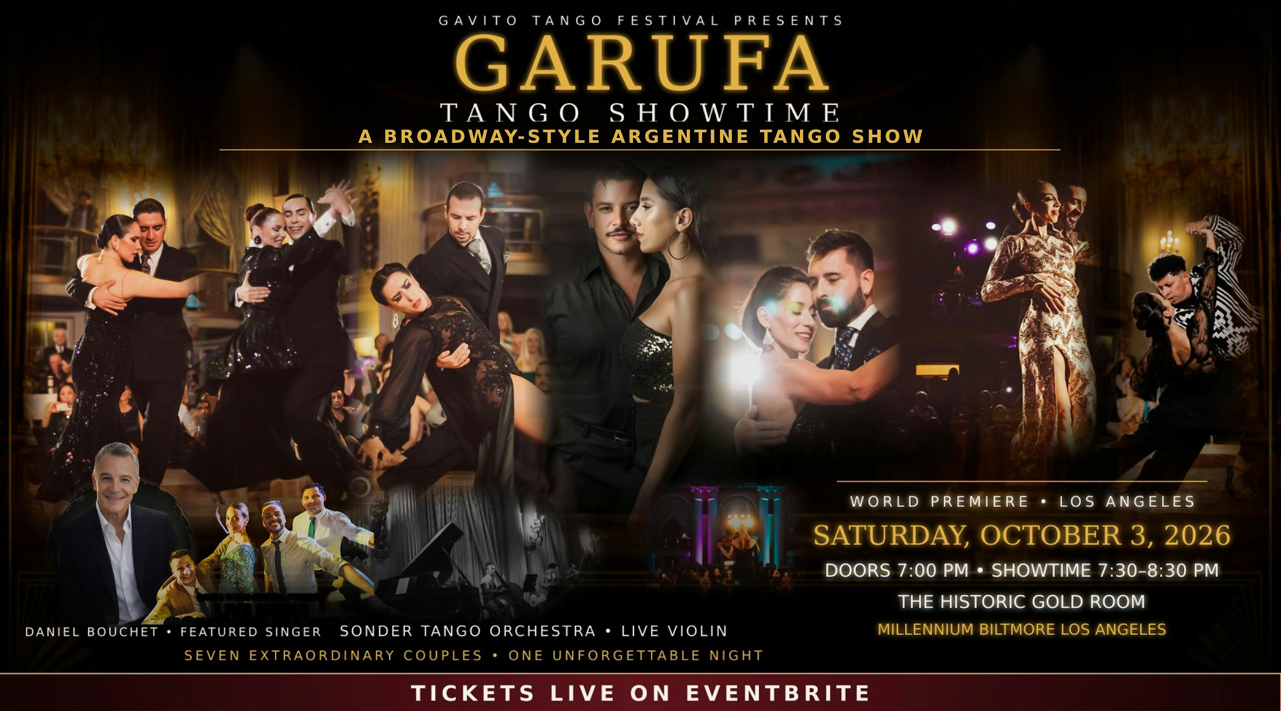 GARUFA: Tango Showtime — World Premiere in Los Angeles