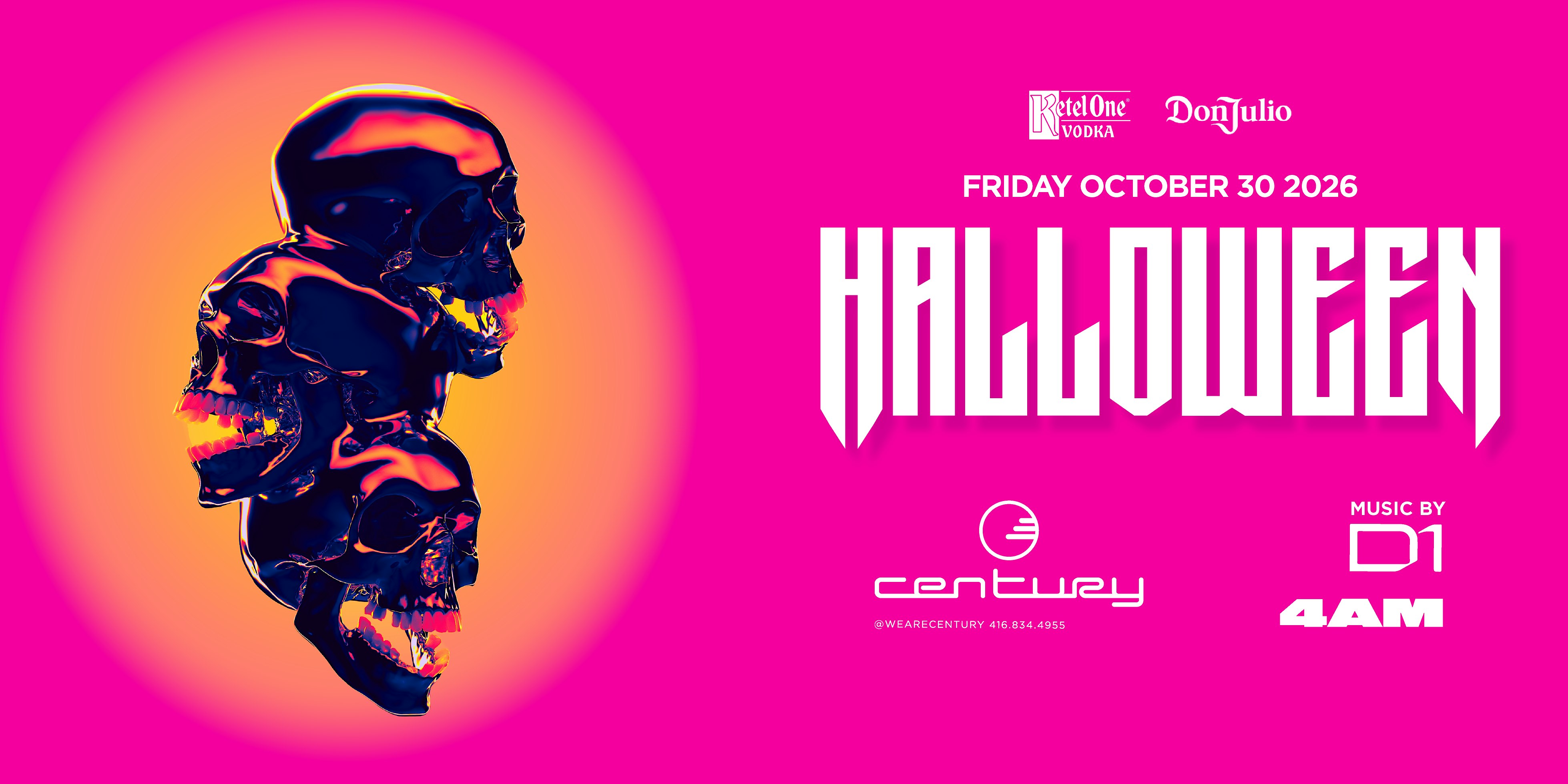Halloween Friday Inside Century - October 30th