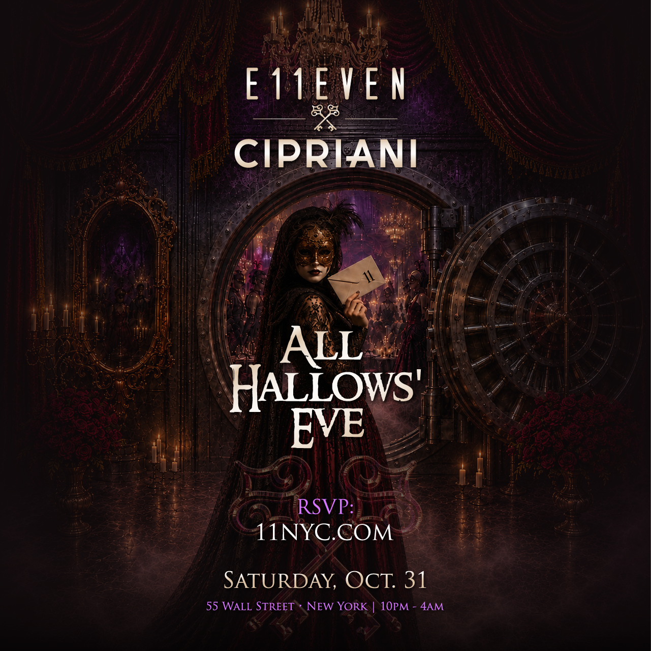 E11EVEN x Cipriani: All Hallows' Eve