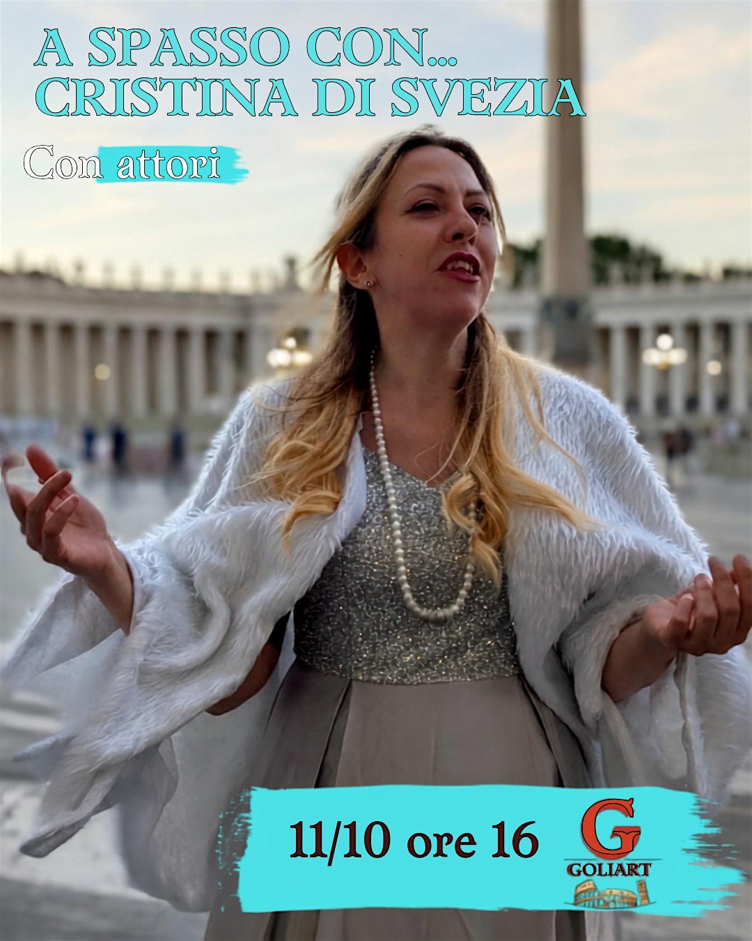 A Spasso con... CRISTINA DI SVEZIA