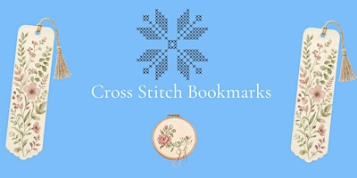 Cross Stich your own Bookmark Saturday