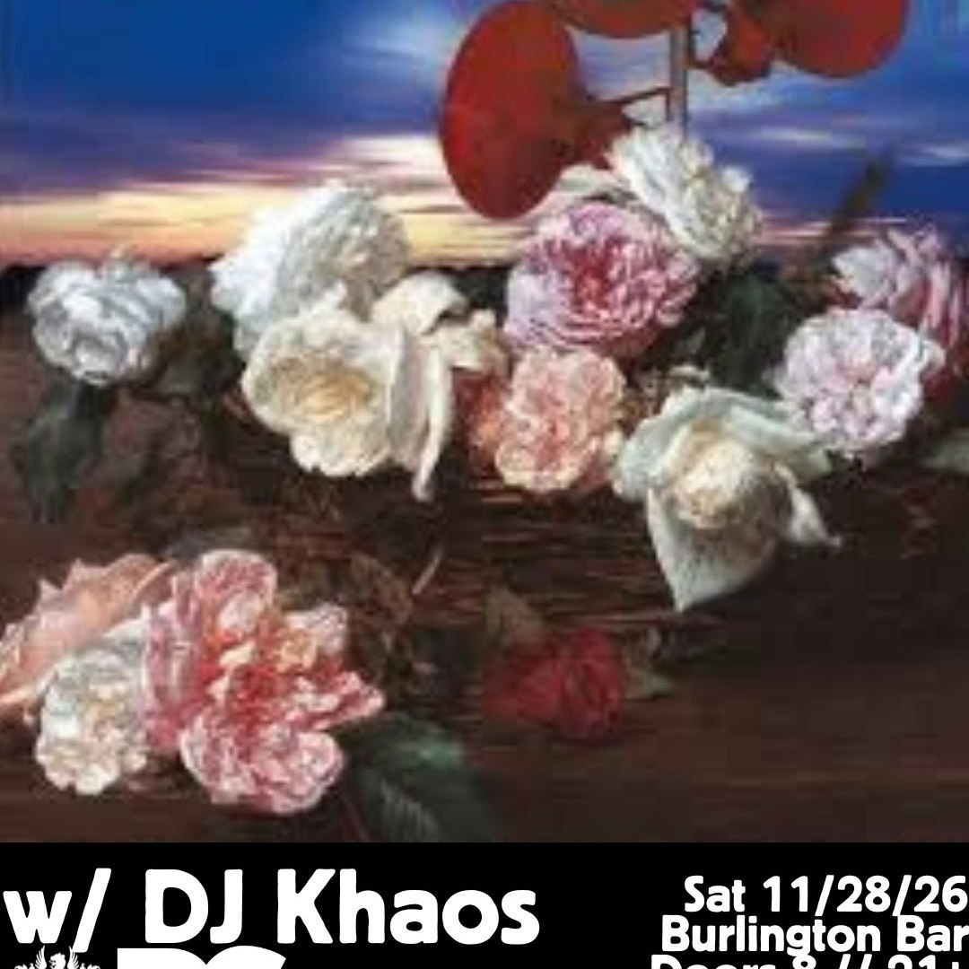  Substance 101 playing New Order and Depeche Mode w/ DJ Khaos