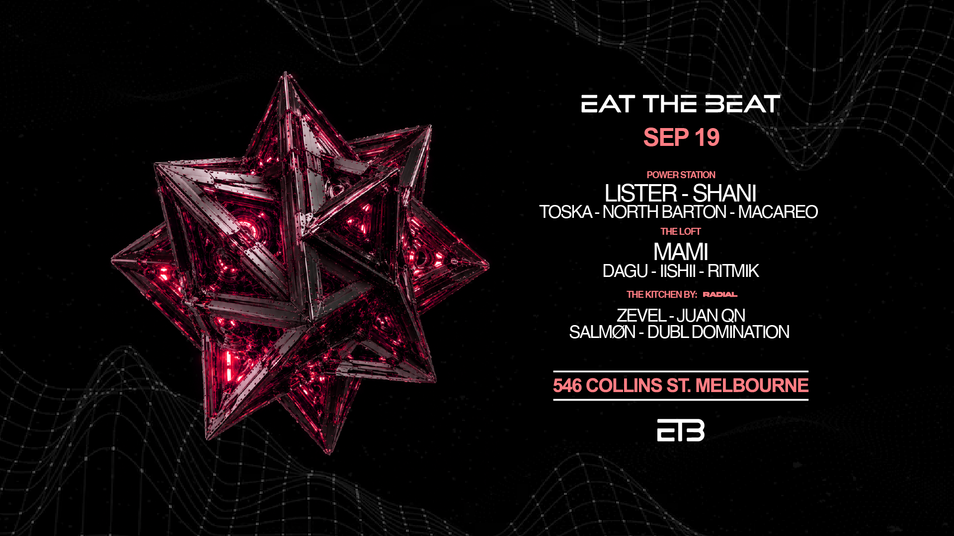 Eat The Beat Saturdays - Sep 19