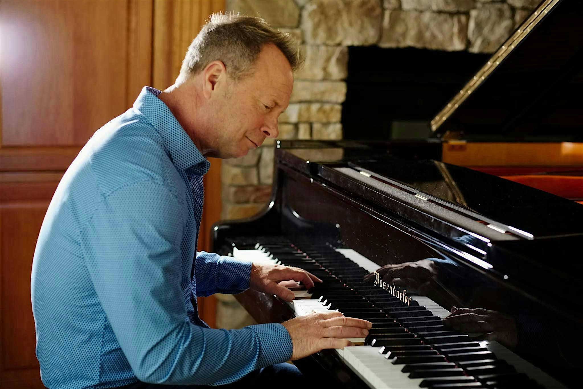 Steven C "Just Me"  Solo Piano, Historic Triune  Masonic Temple