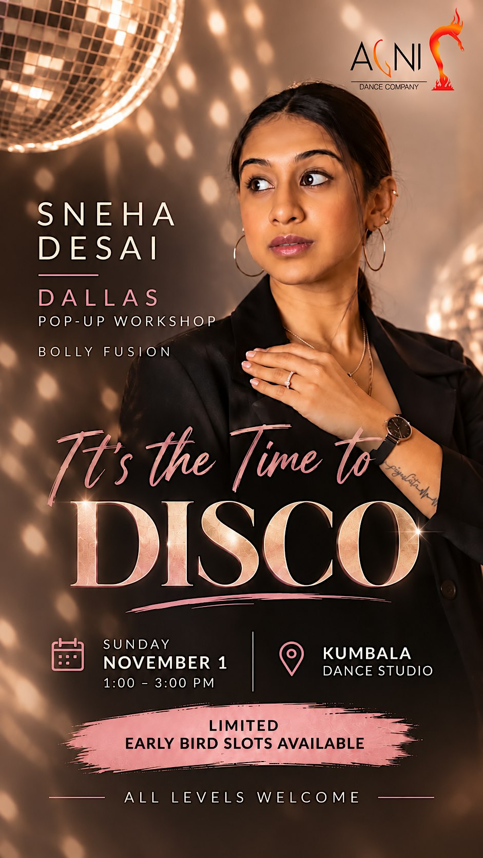 Dallas Workshop! Bolly Fusion with Sneha Desai