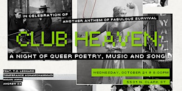 CLUB HEAVEN: A Night of Queer Poetry, Music, and Song