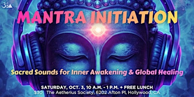 Mantra Initiation: Sacred Sounds for Inner Awakening & Global Healing