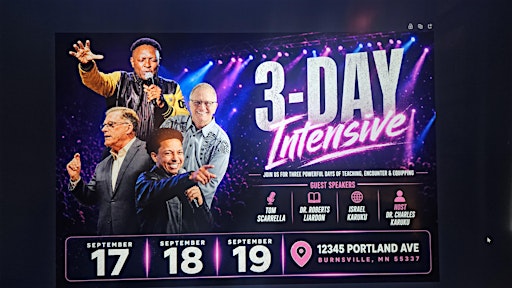 INTENSIVE MINISTRY BOOTCAMP: ROBERTS LIARDON, TOM SCARRELLA AND MORE