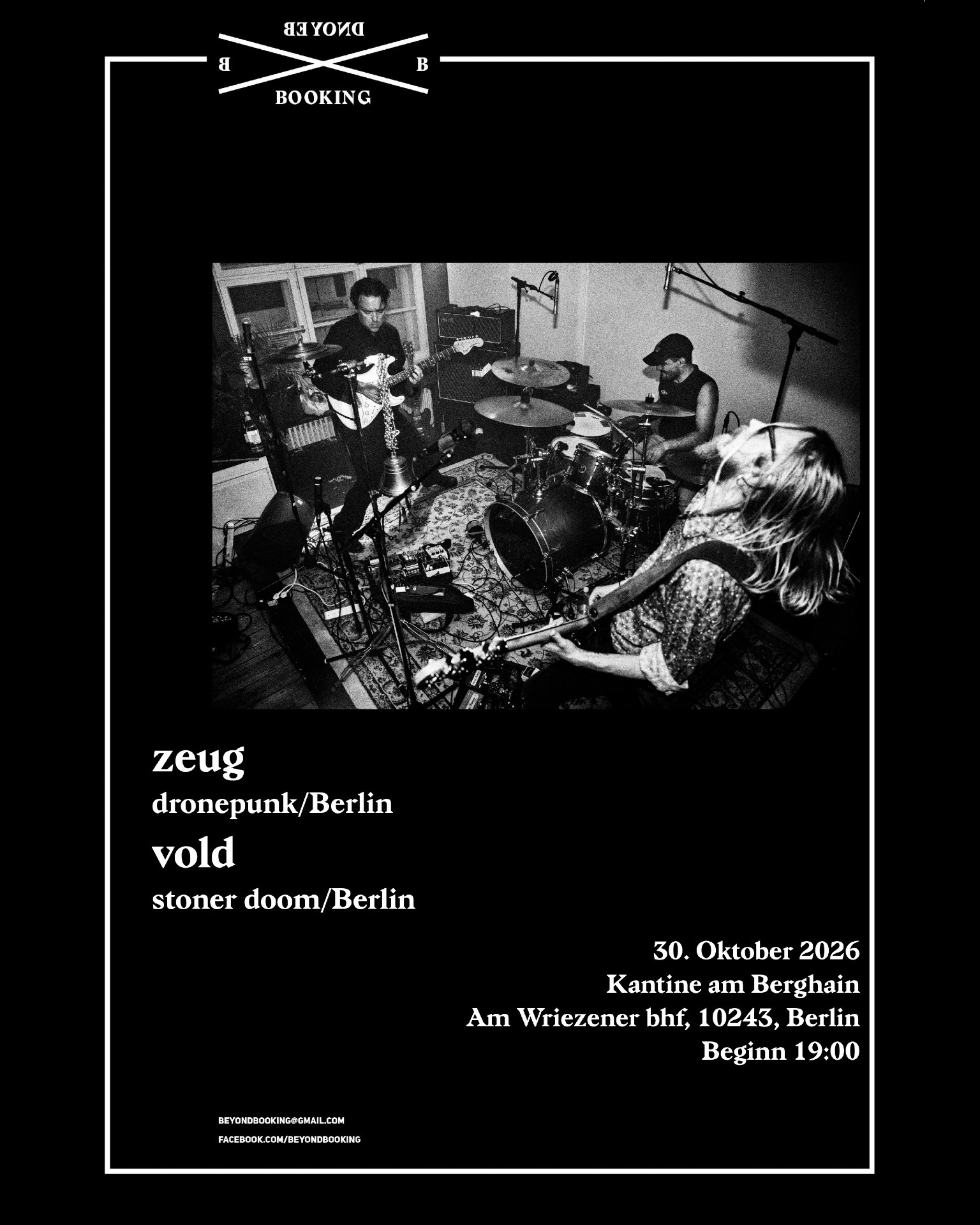 zeug [dronepunk/Berlin] x vold [stoner doom/Berlin]