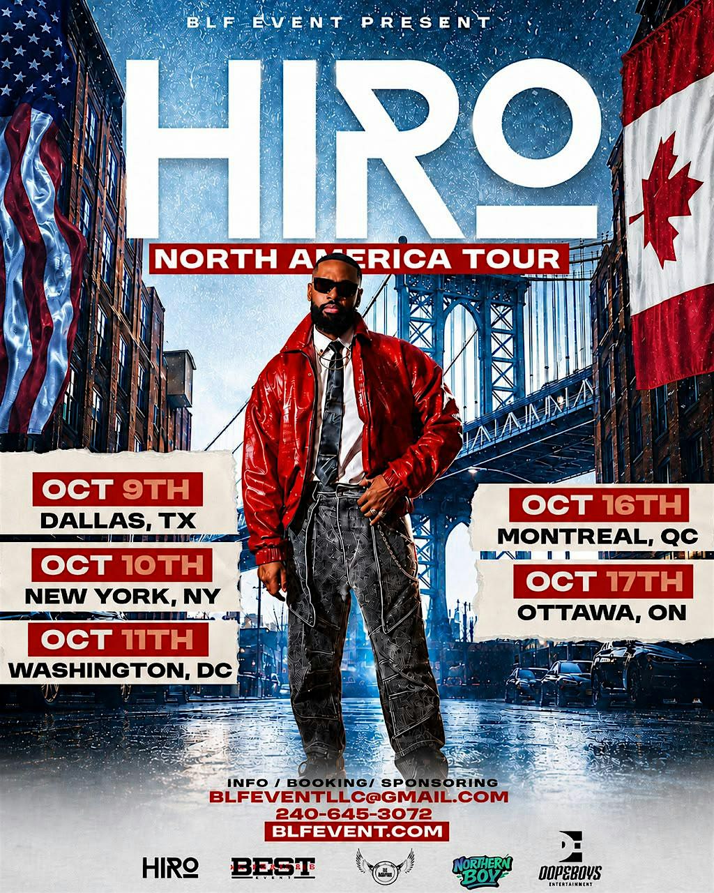 Hiro Live à Montréal