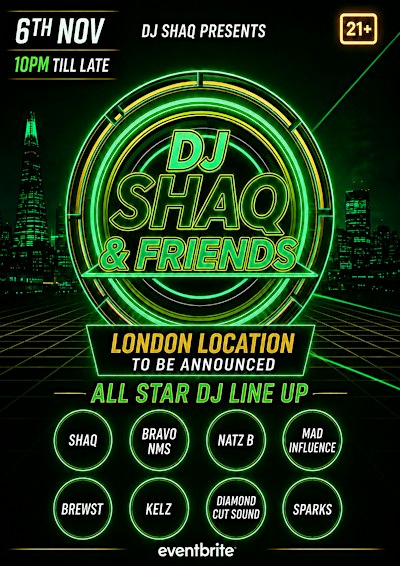 DJ SHAQ AND FRIENDS