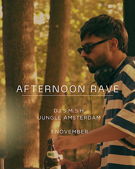 (SOBER) AFTERNOON RAVE with Dj. S.M.S.H.