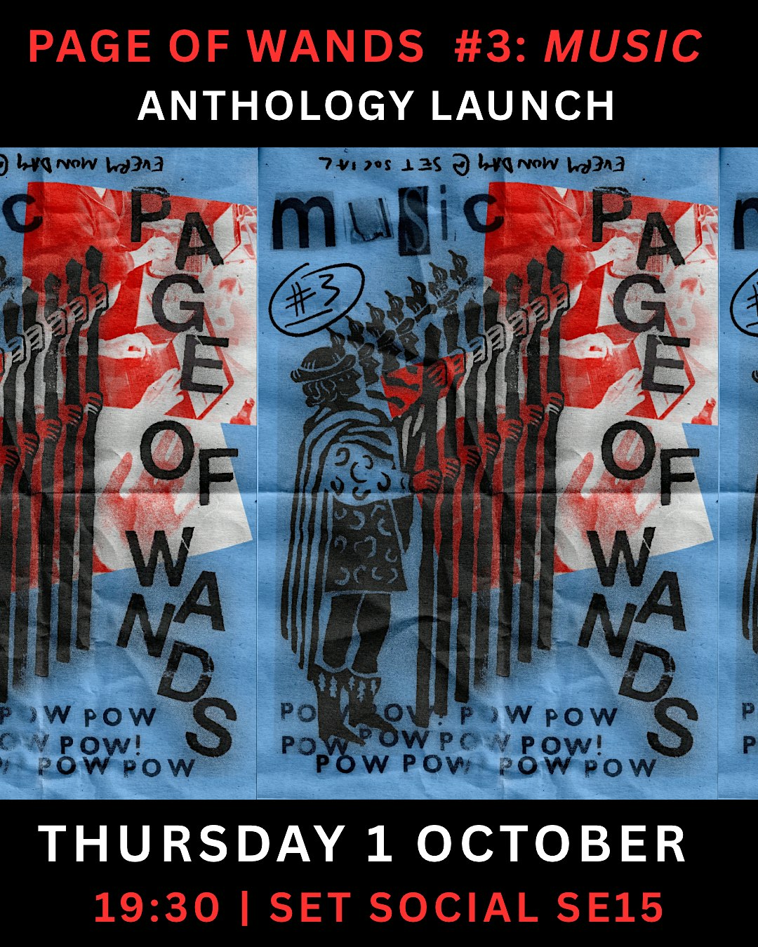Page of Wands: MUSIC Anthology Launch Party