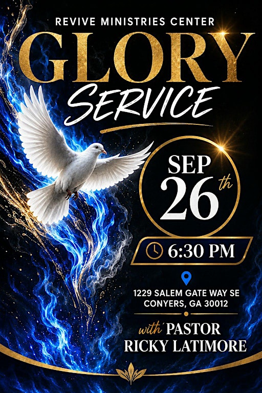 The Glory (prophetic) Service