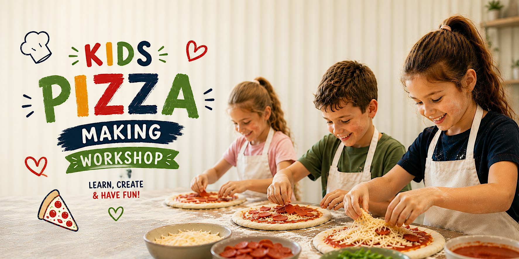 Kids Pizza Making Workshop