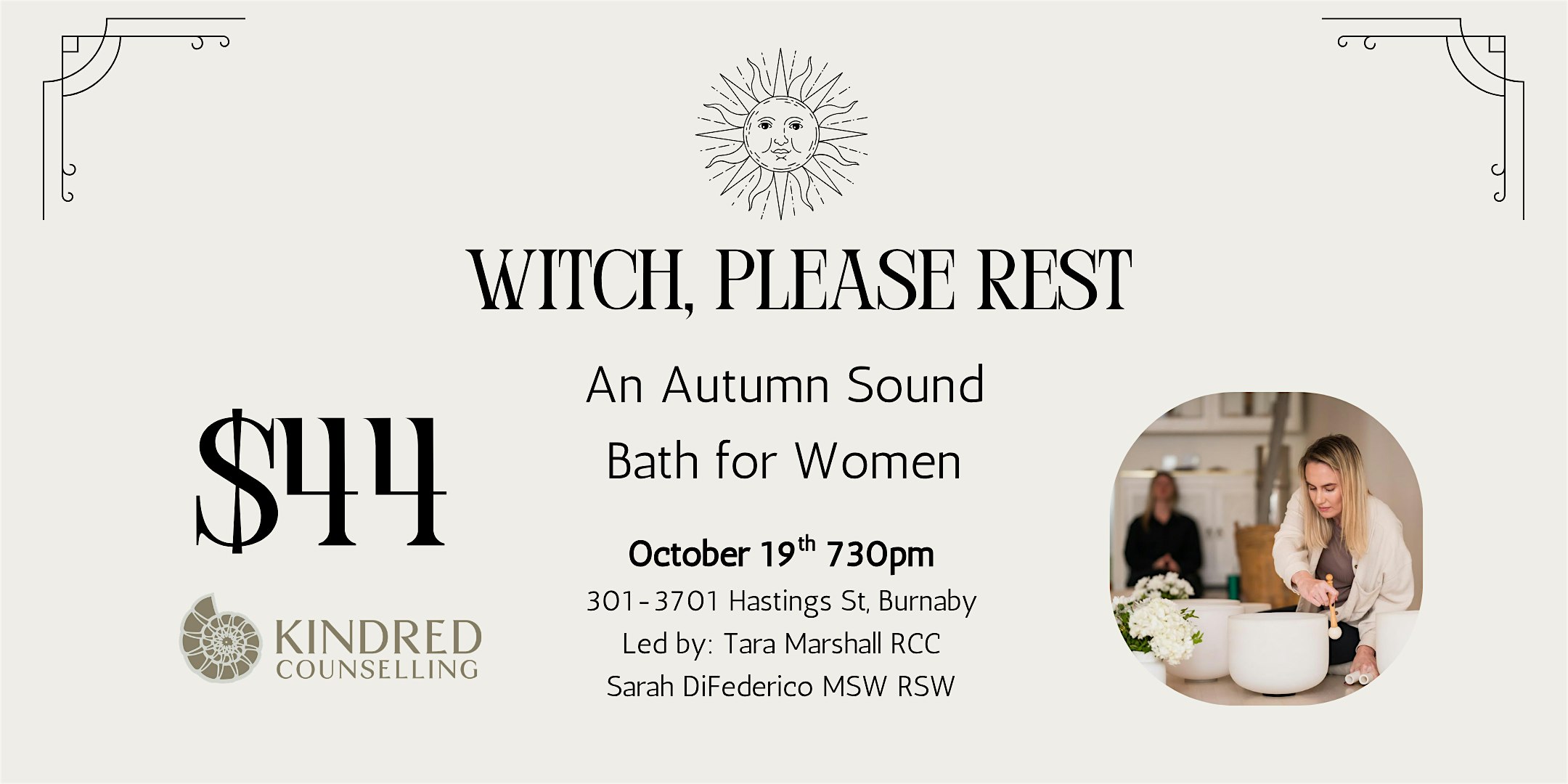 An Autumn Sound Bath for Women