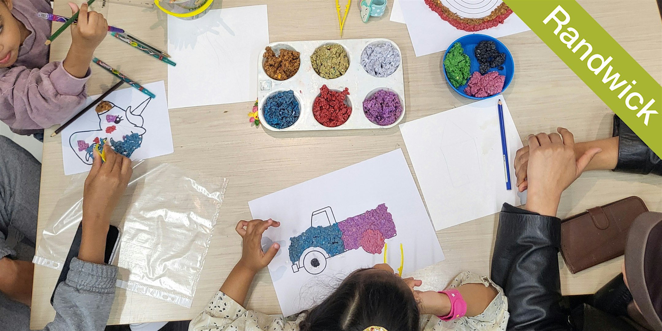 Kids' Holiday Event: Pulped Paper Painting (school years K-6) @ Randwick