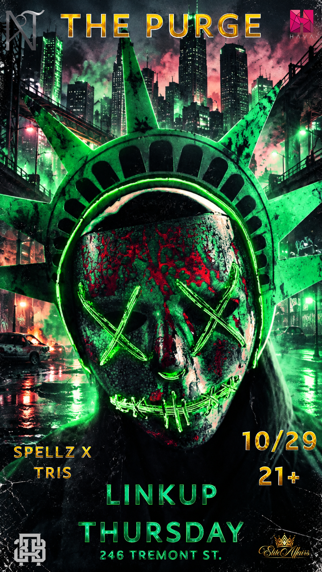 LINK UP THURSDAY: THE PURGE(ELITE AFFAIRS)