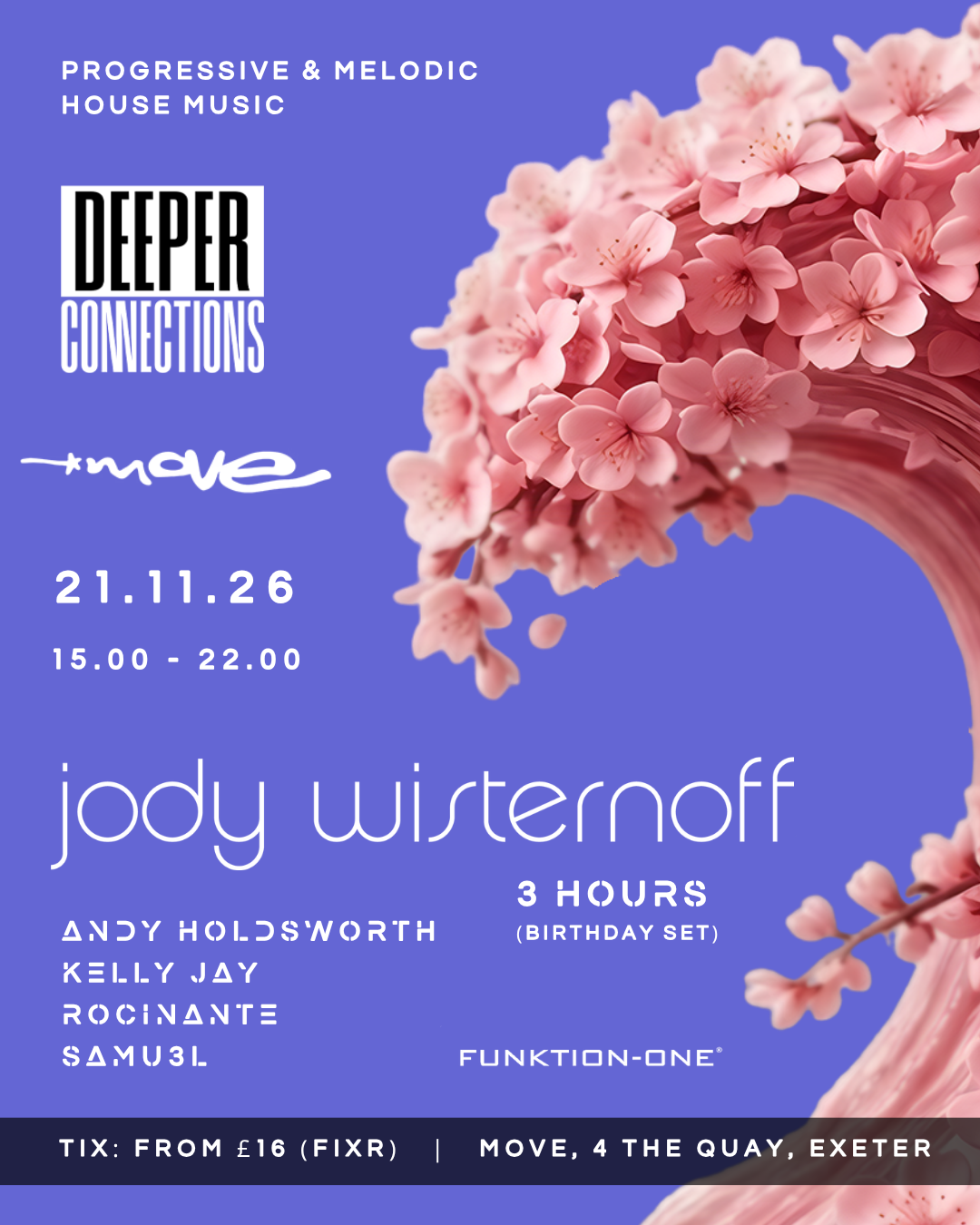 Deeper Connections - Jody Wisternoff + more - Move Exeter