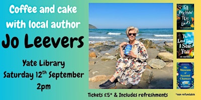 Coffee and cake with Jo Leevers