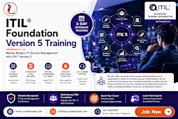Upcoming ITIL 5 Foundation Course in New Orleans, LA – Limited Slots