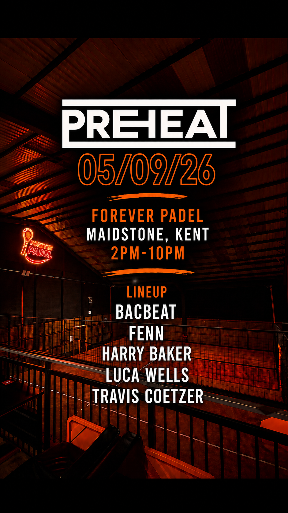PREHEAT X FOREVER PADEL
