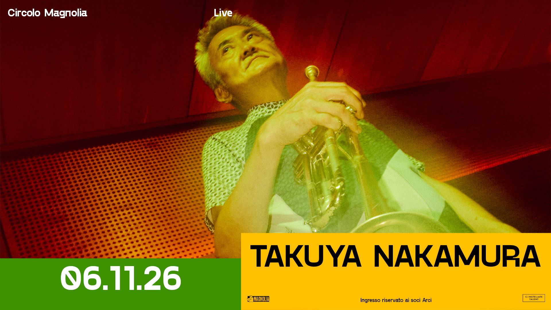 Magnolia presents: Takuya Nakamura (live)