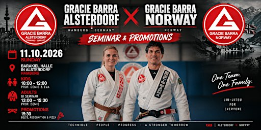 Kids Seminar mit Graduierungen 2026 Gracie Barra Alsterdorf