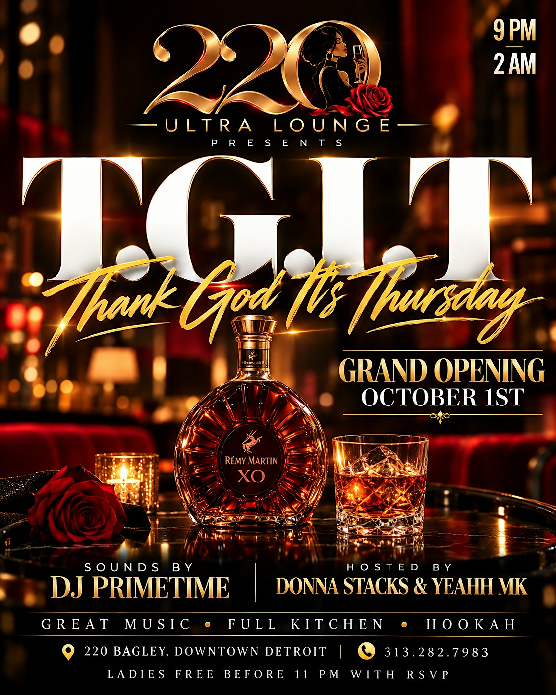 TGIT AT 220 Ultra Lounge