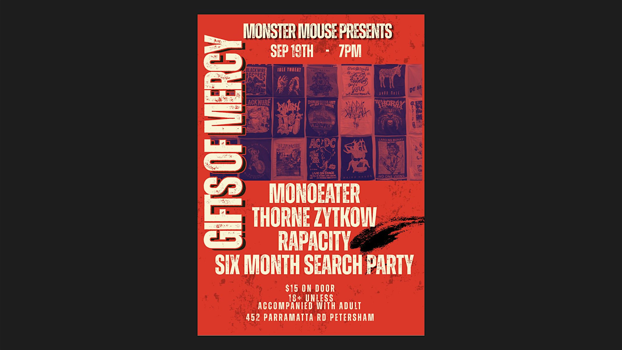 Monster Mouse Pre :Monoeater Thorne Zytkow Rapacity  Six Month Search Party