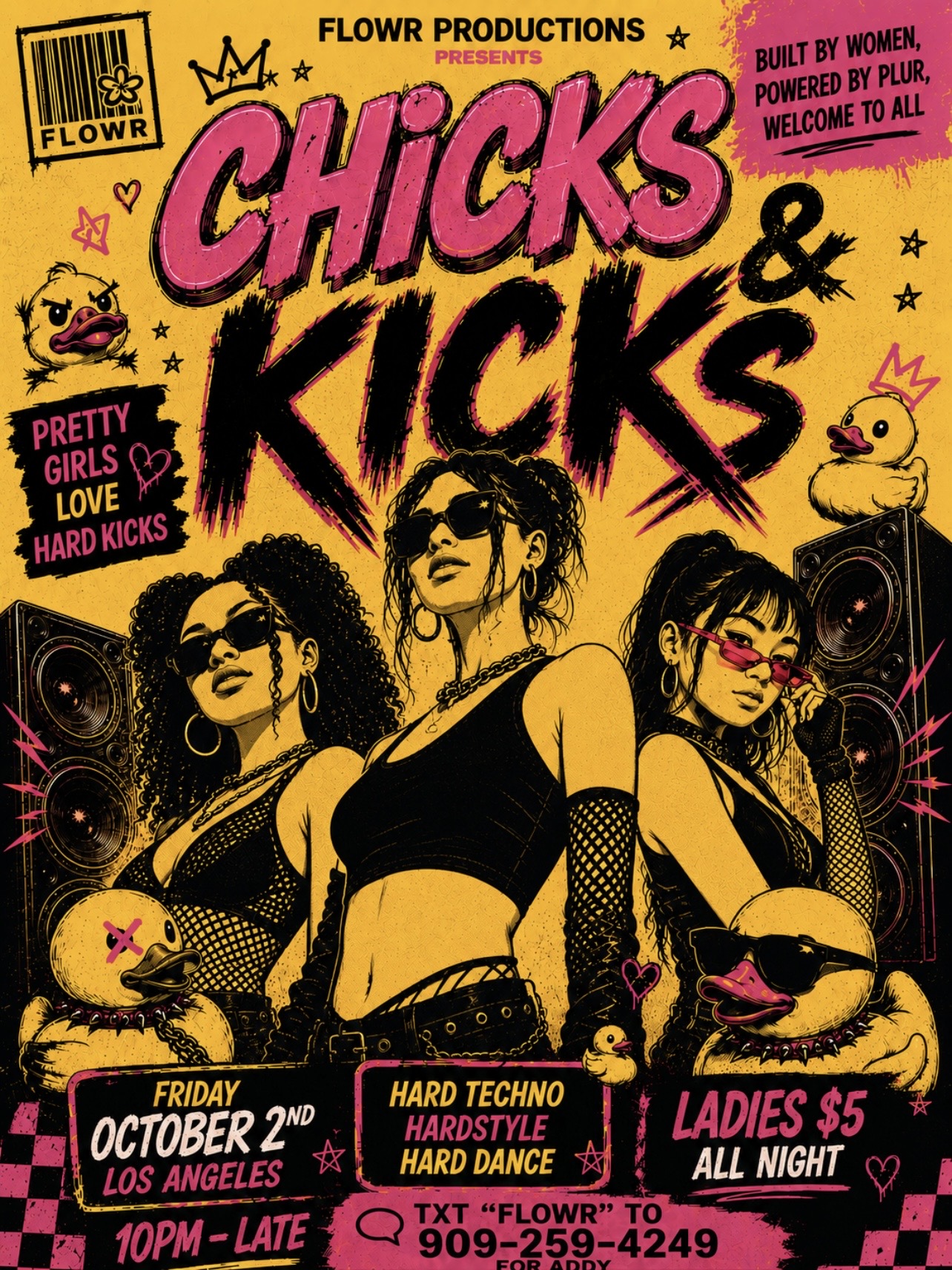 CHICKS & KICKS RAVE
