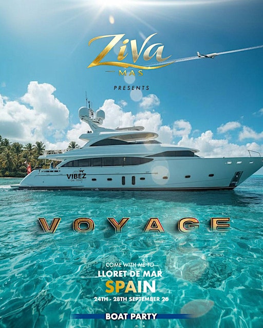Fiesta en Barco Lloret de Mar | Dancehall • Afro • Soca | VOYAGE