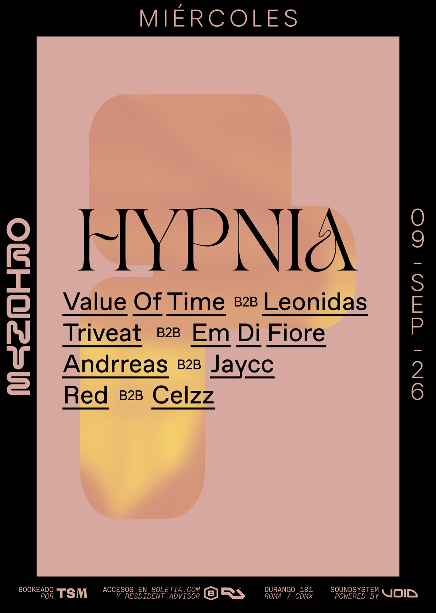 HYPNIA - Bar Oriente TAKEOVER