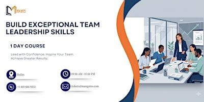 Build Exceptional Team Leadership Skills in 1 Day | Dallas