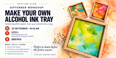 Watch colours flow, create beautiful ripples, and transform your artwork in