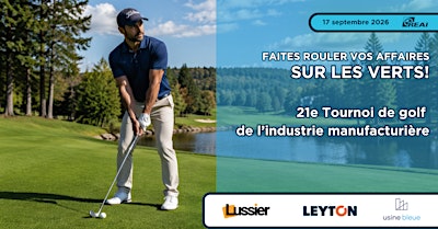Tournoi de Golf de l'Industrie Manufacturière 2026
