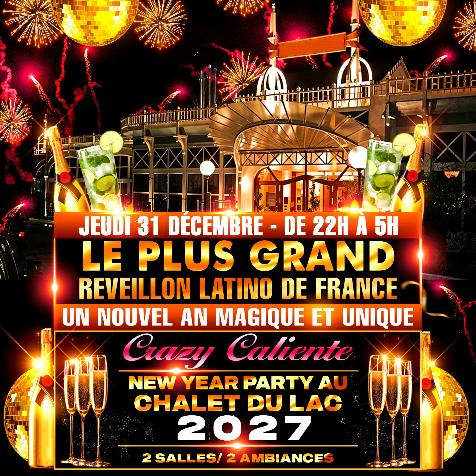 Le Plus Grand Réveillon Latino Caliente de France